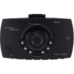 Priekšējā Dash Cam ar nakts redzamības gaismām, 2600W FHD 1080P Dash Cam automašīnām, 170° platleņķa autovadītāja kamera, autovadītāja kamera, Dash Cams automašīnām, nepārtraukta ierakstīšana