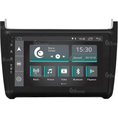 Personalizēts auto radio Volkswagen Polo Android GPS Bluetooth Bluetooth WiFi USB DAB+ Touchscreen 9 collu 4core Carplay AndroidAuto