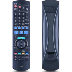 TCNOUMT N2QAYB000127 Tālvadības pults saderīga ar Panasonic DVD atskaņotāju DMR-EH685 DMR-EX88 DMR-EH770 DMR-XS350EB DMR-EX78EG DMR-EX77EB-S DMR-EX768EB-S DMR-EX768EBK DMR-EX78EB