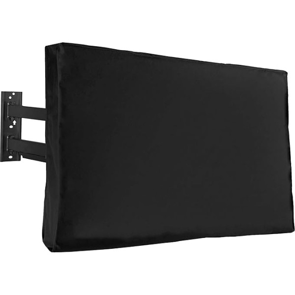 VIVO COVER-TV040B TV vāks 40 līdz 42 collu ekrāniem Universāls āra ūdensizturīgs TV vāks COVER-TV040B, kas izturīgs pret laikapstākļiem