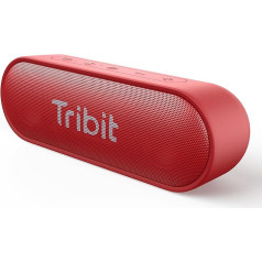 Tribit Bluetooth skaļrunis, XSound Go skaļrunis ar 16 W skaļu skaņu un dziļākiem basiem, 24 stundu atskaņošanas laiks, IPX7 ūdensizturīgs, Bluetooth 5.0 TWS savienojums