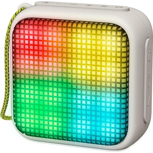 Energy Beat Box 2+ Lightcube Granite (Beat Lights, TWS, Bluetooth v4.2, 5W, microSD MP3, FM radio)