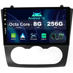 SXAUTO ¦8G+256G¦ Android 12 IPS Autoradio für Nissan Teana Altima (2008-2012) - Eingebaut Carplay/Android Auto/DSP - LED Kamera + MIC - DAB Lenkradsteuerung Fast-Boot 360-CAM WiFi AHD - 2 Din 9 Zoll