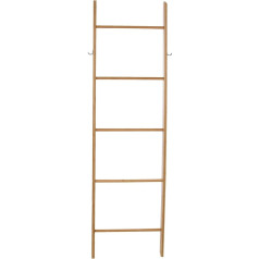 5 five simply smart Bamboo Towel Ladder 5 Steps - Scale Towel Rail Bamboo Dimensions 45 x 4 x 170 cm