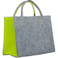 Brandsseller Shopping Bag Shopping Bag Leisure Bag Storage Container Made of Felt Approx. 35 x 20 x 28 cm