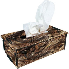 Werkhaus Tissue Box Wood Grain