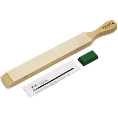 Strops Japāņu ādas Suehiro asināšanas instruments ar pulēšanas komplektu 48,5 cm virtuves nažiem