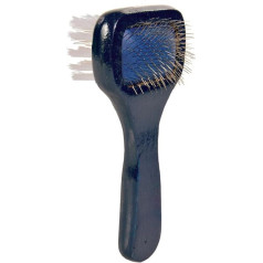 Trixie Animal comb : Trixie Soft Brush, double sided 6*13cm.