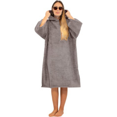 ALLEN & MATE Handtuch-Poncho mit Kapuze für Erwachsene, Wickelmantel aus Frottee-Baumwolle für Strand, Schwimmen, Surfen, Baden, Wassersport, Indoor- und Outdoor-Aktivitäten