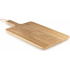 EVA SOLO | Holzschneidebrett Eiche 38x26 | Geeignet zum Kochen und Servieren | Wood