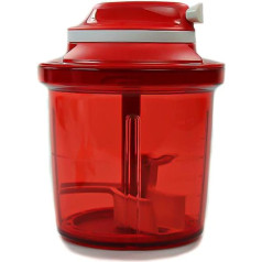 Tupperware Chef Extra Chef Supersonic 1,35 L Sarkanais šefpavārs Extra Chef kapāšanas rīks