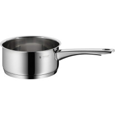 WMF Astoria Stielkasserolle 16cm ohne Deckel, kleiner Topf 1,5l, Kochtopf klein, Nudeltopf, Milchtopf Induktion, Cromargan Edelstahl poliert, unbeschichtet