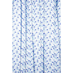 Croydex PVC dušas aizkars Blue Mosaic