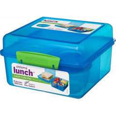 Sistema Lunch Cube Max ar jogurta trauciņu - 67,6 oz / 2l, šķirots