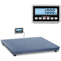 LCD platformas glabāšanas svari 120 x 120 cm 1000 kg / 0,2 kg