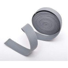 Trimz Web-25-Grey-10m PP Web-25-Grey/10m, polipropilēna, pelēka, 25 mm x 10 m, 10 m, 10 m