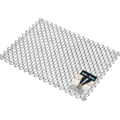 KOTARBAU® Wire Mesh Mat 35 x 50 cm Heavy Duty Dirt Trapper Mat Durvju paklājs apavu tīrīšanai