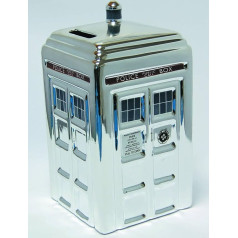 Doctor Who 50. gadadienas sudraba Tardis keramikas naudas banka