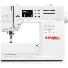 Bernina 325 šujmašīna, vienkārša, gudra, stilīga, 3 sērijas jaunajiem radošajiem darbiniekiem