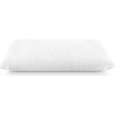 Mister Sandman Ergonomisks spilvens 40 x 80 cm, kakla spilvens ar 2 x Aloe Vera spilvendrānām, visko spilvens, ideāls vēdera, muguras un sānu miega cienītājiem, atmiņas putu spilvens