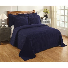 Better Trends Collection Julian gultas pārklājs Full/Double Bedspread Navy