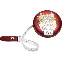 Ķermeņa mērīšana, mini lentes mērīšana, mīksts lentes mērīšanas mērīšanas mērītājs Šūšanas izvelkamais drēbnieku mērīšanas lente, ģimenes mērīšana, krūšu apkārtmērs: 150 cm