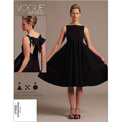 Vogue Patterns V1102 Izmērs EE 14-16-18-20 Misses kleita