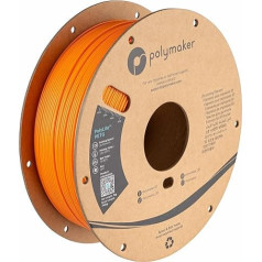 Polymaker PolyLite PETG oranžinis - 1,75 mm - 1 kg