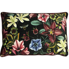 Evans Lichfield Midnight Garden Aquilegia Velvet Shiraz spilvena pārvalks 40x60cm