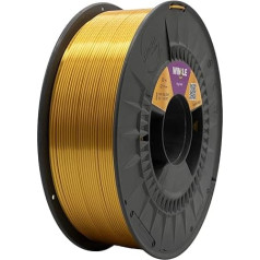 Winkle PLA Silk Kings Gold Filament, 1,75 mm, Filaments drukāšanai, 3D printeris, 3D Filaments, Krāsa Kings Gold, Spole 1000 g