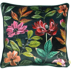 Evans Lichfield Midnight Garden spilvena pārvalks Poliesters Ziemas ziedi 43x43cm