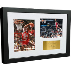 A4 signiert Michael Jorden Chicago Bulls 