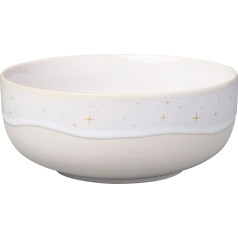 Like. by Villeroy & Boch Winter Glow Bowl, Ziemassvētku bļoda no augstas kvalitātes porcelāna, trauki ar modernu Ziemassvētku rotājumu, keramikas stila