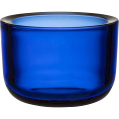 Iittala Valkea 1066663 Stikla tējas lampas turētājs ultramarīna zilā krāsā Izmēri: Izmērs: 6 cm x 6 cm x 8,5 cm