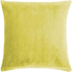 Unbekannt Pad spilvena pārvalks Smooth Nicky Mustard Yellow 50 x 50 cm