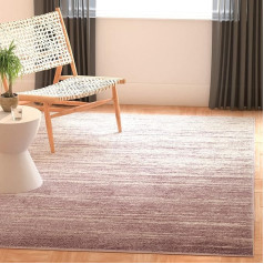 SAFAVIEH Adirondack Collection Modern Ombre Area Rugs for Living Room Dining Room Bedroom Short Pile Cream and Purple 3ft x 5ft