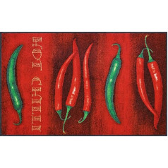 mazgāt+žāvēt Fußmatte, Hot Chilli 75x120 cm, iekšpusē un augšpusē, mazgāta