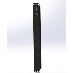 Barošanas sloksne epdu1010 easy pdu basic 1u 10a 6sch,1c13, 230v