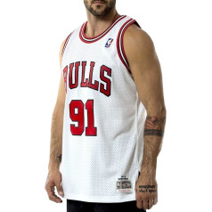 Mitchell & Ness Chicago Bulls NBA Swingman Jersey Bulls 97-98 Dennis Rodman M SMJYAC18079-CBUWHIT97DRDN / XL