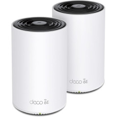 Maršrutētājs deco xe75(2-pack) wifi sistēma 6e axe5400