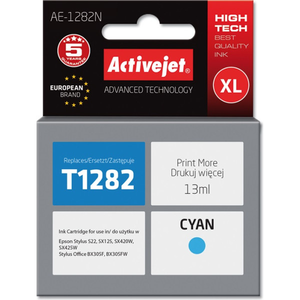 Effiki Activejet ae-1282n tinte (rezerves epson t1282; supreme; 13 ml; zila)