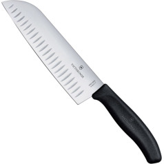 Victorinox Santoku virtuves nazis ar lodveida smaili SWISS CLASSIC garums 170/298 mm