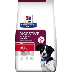 prescription diet mini i/d stress canine - sausas maistas šunims - 3 kg