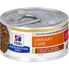 feline c/d urinary care chicken stew - mitrā kaķu barība - 82 g