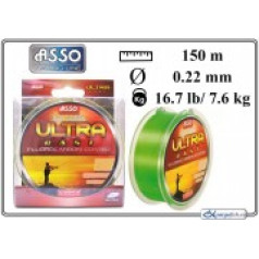 Asso Aukla ASSO Ultra cast Green fluor 150 - 022