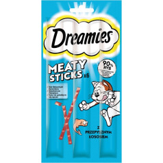 meaty sticks lašiša - skanėstas katėms - 30 g