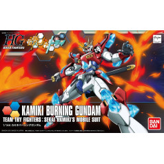 Hgbf 1/144 kamiki burning gundam bl