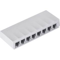 Komutators tl-ls1008 8 rj45 10/100 mbps pieslēgvietu skaits (automātiska pieslēguma ātruma saskaņošana, automātiska automātiska mdi/mdix krosoverēšana)