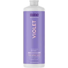 Minetan Body.skin Violet Professional Izsmidzināms iedegums, bagātīgs, silts, īpaši tumši brūns tonis, 1 stundas ekspress iedegums, brūns, 1000 ml