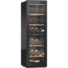 Haier WINEBANK 60 Series 7 HWS236GDEH1 Vīna ledusskapis / 236 pudeles / 190 cm augstums / Wi-Fi / Divas zonas / Dabīga gaisa plūsmas sistēma / Stikla durvis ar UV aizsardzību pret UV starojumu